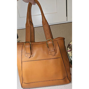 Cole Haan Tan Leather Tote Bag